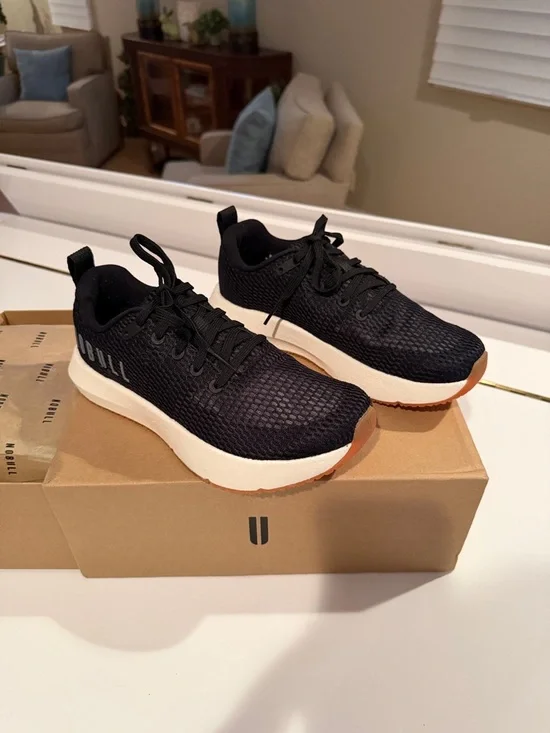 NIB NOBULL Drive Knit 2 Black Size 8 - Picture 4 of 4